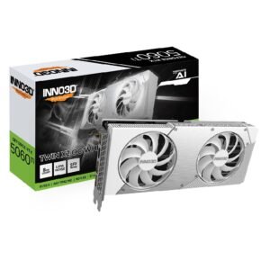 Inno 3D GeForce RTX 5060 Ti 8GB GDDR7 Twin X2 OC White Κάρτα Γραφικών