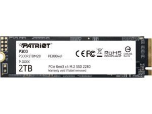 Patriot P300 SSD 2TB τύπου M.2 με σύνδεση PCI Express 3.0