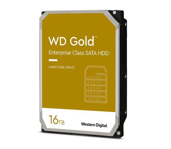 HDD WD Gold WD161KRYZ 16TB/600/72 Sata III 512MB (D)