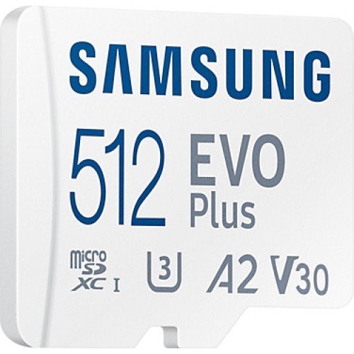 Samsung Evo Plus microSDXC 512GB Class 10 U3 V30 A2 UHS-I με αντάπτορα - Image 5