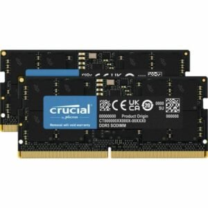 Crucial 16GB DDR5 SO-DIMM (2x8GB) 4800MHz (CT16G48C40S5)